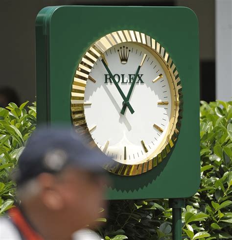 rolex golf set|Rolex golf course clock cost.